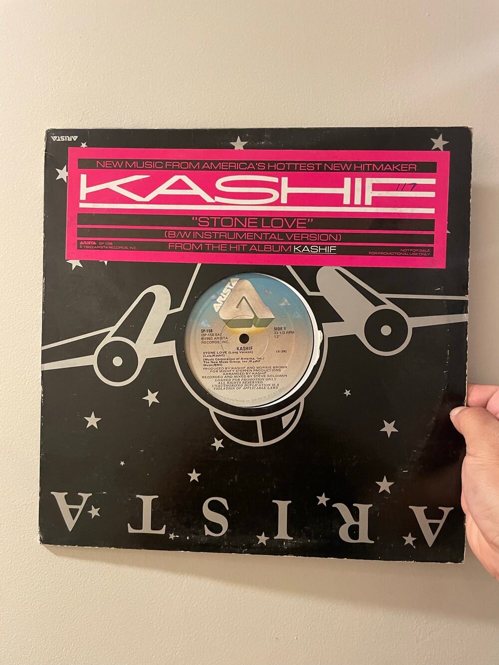 Kashif - Stone Love 12" vinyl record boogie funk soul disco